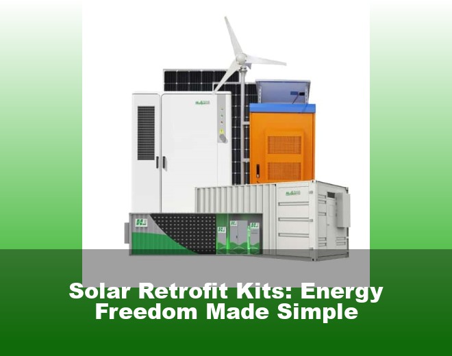 Solar Retrofit Kits: Energy Freedom Made Simple